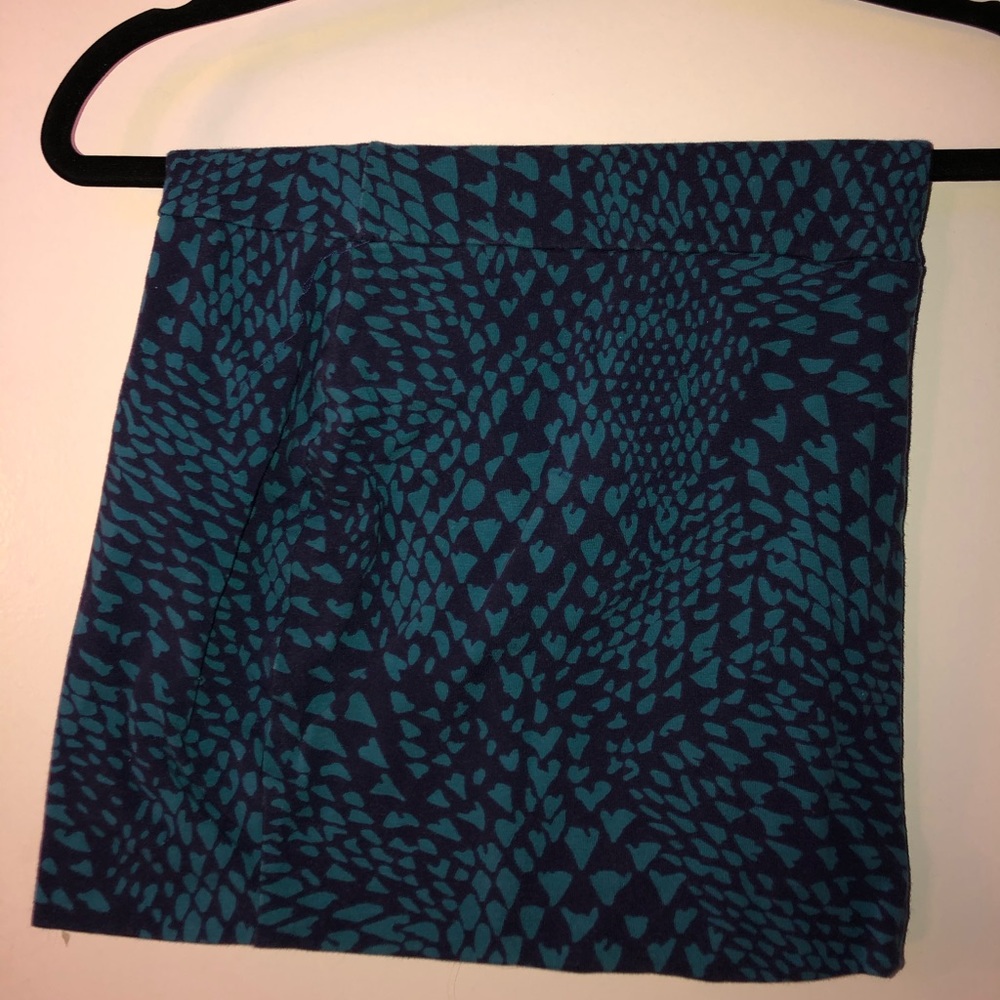 Printed mini skirt